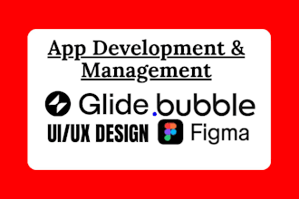 mobile app bubble io bubble saas mvp website developer adalo glide expert
