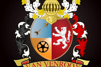 do heraldic family crest coat of arms logo