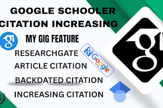 increase google scholar citation, backdate citation in top index journal
