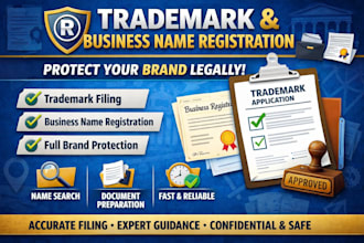 trademark brand name file business name registration for brand protection