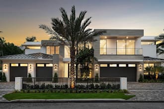 restructure old building to new modern design, house interior layout, skp render