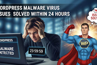 fix wordpress error, malware removal, wordpress virus removal, wordpress issues