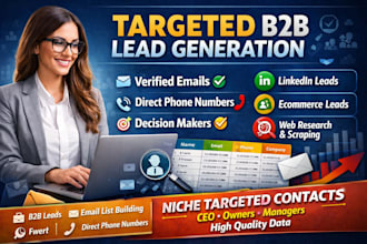 do targeted b2b leads, email list, direct phone number