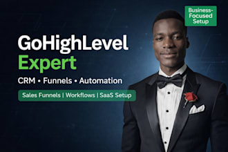 gohighlevel expert gohighlevel CRM gohighlevel setup sales funnel ghl funnels