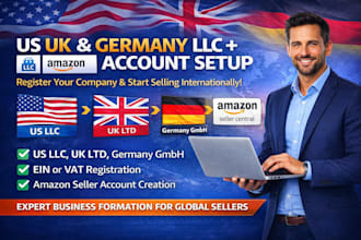 form your US llc, get ein and set up amazon seller central