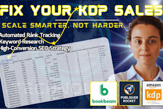 optimize your KDP book with high converting SEO keywords to skyrocket your amzn