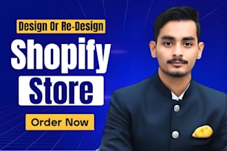 design and develop a shopify store