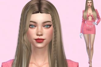 design sims 4 custom content clothing, hair, or accessories