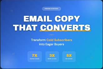 write email copy, cold emails, email sequence, email funnels