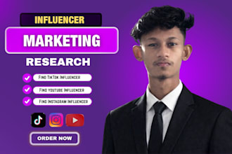 research verified instagram youtube tiktok influencers