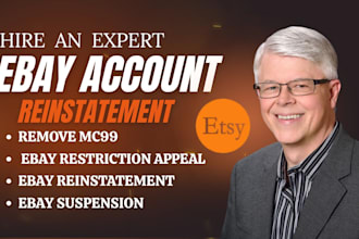 write and reinstatement ebay account  appeal and remove mc999 mc011 ebay appeal