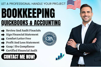 do bookkeeping clean up, catch up, reconciliation  quickbooks, xero, excel zoho