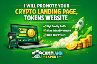 do premium crypto marketing, token promotion for listings