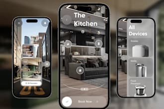 build ar real estate app, virtual property tour app, ar home visualization