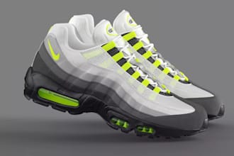 do 3d shoe modeling, 3d footwear design, 3d shoe rendering, and animation