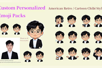 create custom ai emojis or stickers for whatsapp and twitch
