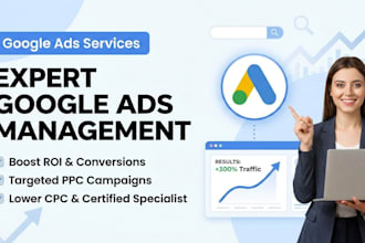 create a winning google ads strategy and manage your PPC campaign