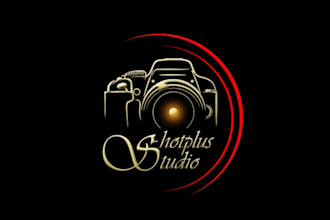 do photography studio signature minimalist logo design