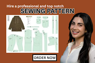 make sewing pattern, pattern grading, clo 3d design, pattern making, patterns