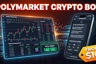 create polymarket bot, trading bot, pump fun sniper bot forex arbitrade bot