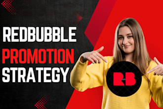 boost shopify amazon redbubble store marketing promotion traffic sales
