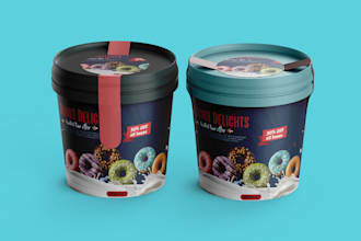 premium packaging design presentation
