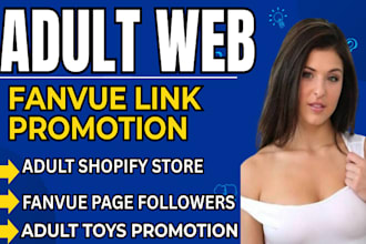 do adult toys promotion, adult shopify store, adult web promotion,fanvue