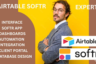 be your airtable softr expert airtable database airtable automation softr webapp