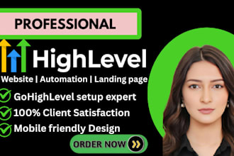 do gohighlevel automation build gohighlevel website ghl funnel for your business