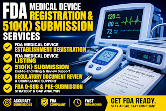 fda medical device registration device listing fda 510k submission documentatio