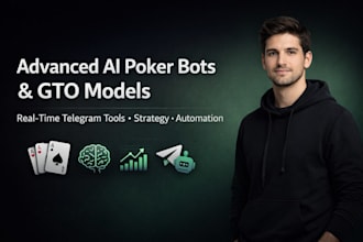 develop advanced ai poker bots, gto models, and real time tools for telegram