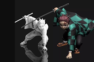 convert 2d image to 3d model, sculpt 3d model from image, 3d printing, stl, obj