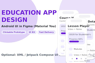design android app UI in figma with XML or jetpack compose