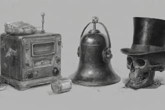 draw detailed illustrations of anything