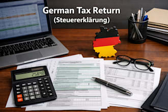 do german income tax return and filing support
