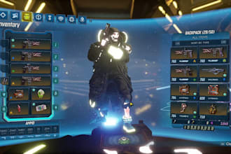 design UI UX design, hud, menu, and programming for unreal engine or unity game