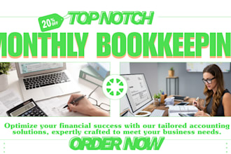 do quickbooks online catch up cleanup and monthly virtual bookkeeping