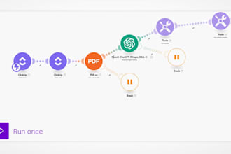 create raci charts, work breakdown structure and workflow