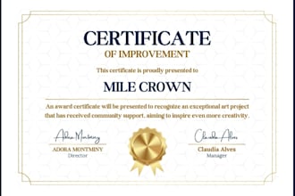 design professional certificates and workbooks for online courses