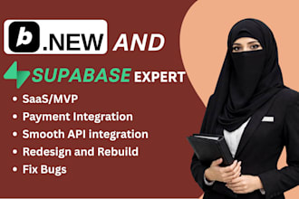 bolt new mvp and bolt new saas using bolt new and supabase for saas development