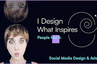 make bold and minimal visuals for marketing and social media
