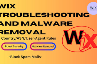 secure your wix site, fix errors and remove malware