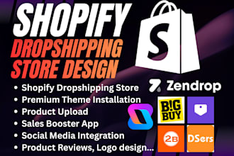 build shopify dropshipping store apliiq autods spocket zopi syncee zendrop dsers