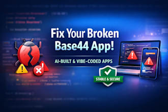 audit and fix critical issues in your base44 vibe coded app before launch