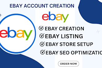 create unsuspended ebay account creation, stable ebay seller account, ebay