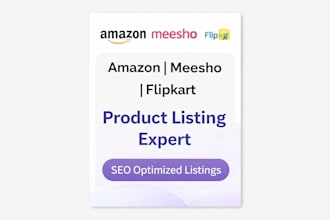 do amazon meesho and flipkart product listing SEO