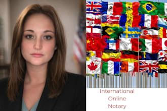 obtain an apostille for your documents for international use