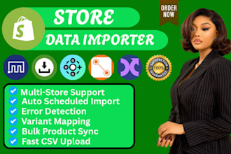 do shopify store data importer matrixfy amazon syncx filey shuttle feedfix dpl