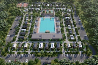 create an architectural concept and spatial direction