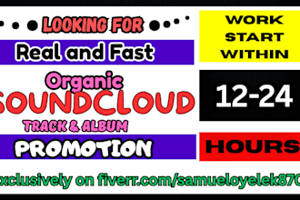 do soundcloud promotion, soundcloud followers, track promo, listeners, stream